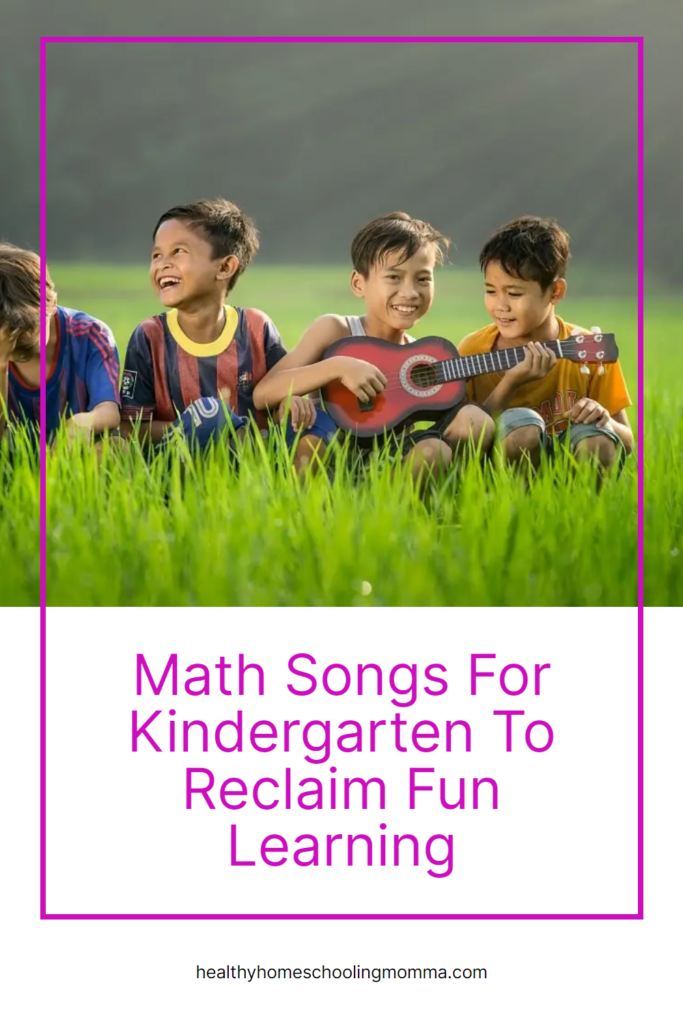 Pinterest Math songs for kindergarten