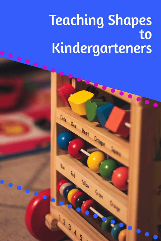 Games are some of the best kindergarten shapes activities! 